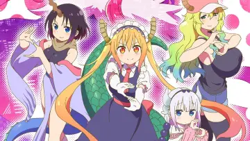 Zasłona к сериалу "Kobayashi-san Chi no Maid Dragon" #1367841