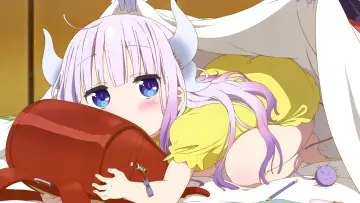 Zasłona к сериалу "Kobayashi-san Chi no Maid Dragon" #1367848