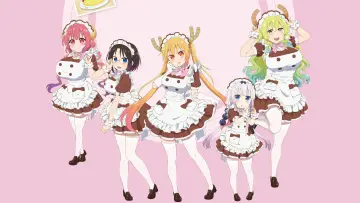 Zasłona к сериалу "Kobayashi-san Chi no Maid Dragon" #1367849