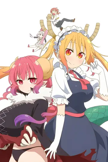 Plakat к сериалу "Kobayashi-san Chi no Maid Dragon" #1367866