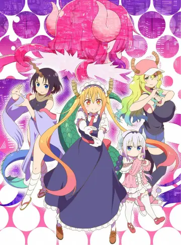 Plakat к сериалу "Kobayashi-san Chi no Maid Dragon" #1367871