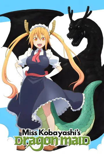 Plakat к сериалу "Kobayashi-san Chi no Maid Dragon" #1367876