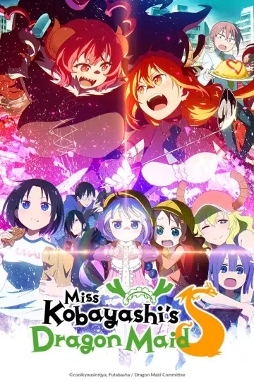 Plakat к сериалу "Kobayashi-san Chi no Maid Dragon" #1367879