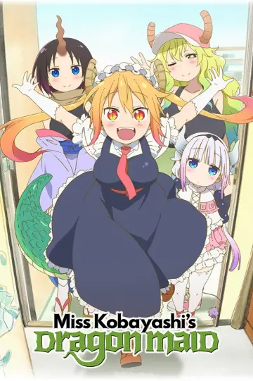 Plakat к сериалу "Kobayashi-san Chi no Maid Dragon" #1367880