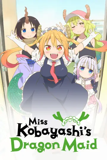 Plakat к сериалу "Kobayashi-san Chi no Maid Dragon" #1367882