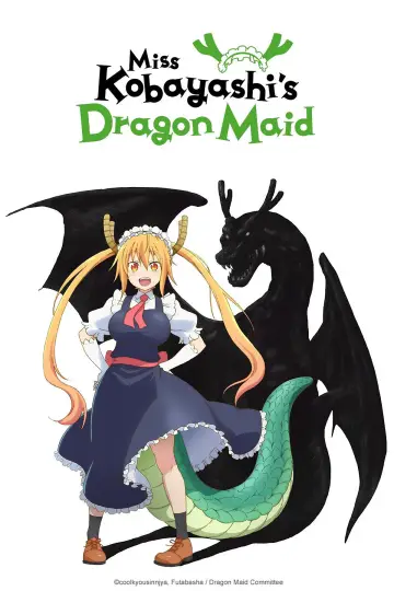Plakat к сериалу "Kobayashi-san Chi no Maid Dragon" #1367883