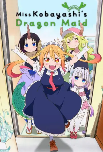 Plakat к сериалу "Kobayashi-san Chi no Maid Dragon" #1367885