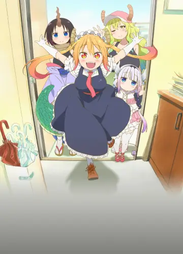 Plakat к сериалу "Kobayashi-san Chi no Maid Dragon" #1367886