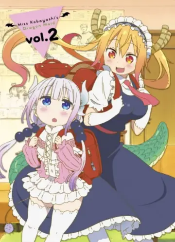 Plakat к сериалу "Kobayashi-san Chi no Maid Dragon" #1367889