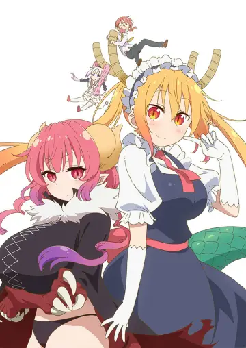 Plakat к сериалу "Kobayashi-san Chi no Maid Dragon" #1367892