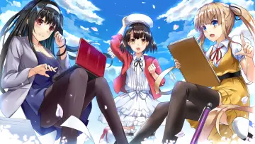 Zasłona к сериалу "Saenai Heroine no Sodatekata" #1417013