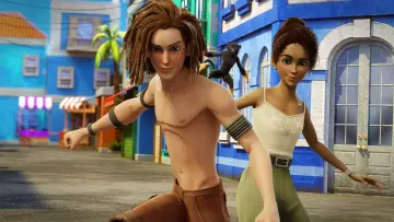 Zasłona к сериалу "Tarzan i Jane" #1361340