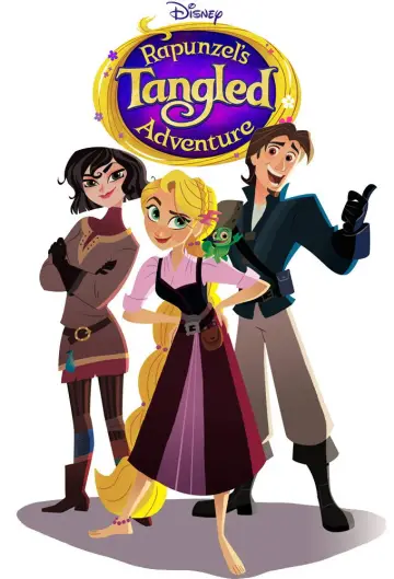 Plakat к сериалу "Zaplątani: Przygody Roszpunki" #1345978