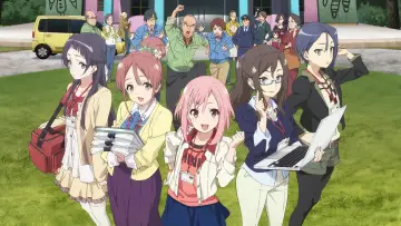 Zasłona к сериалу "Sakura Quest" #1417697