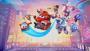 Zasłona к сериалу "Super Wings" #1219785