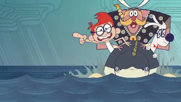Zasłona к сериалу "Pan Peabody i Sherman Show" #1442982