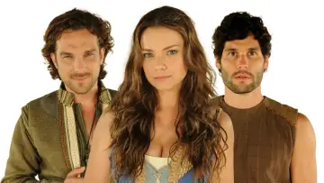 Zasłona к сериалу "O Rico e Lázaro" #1425268