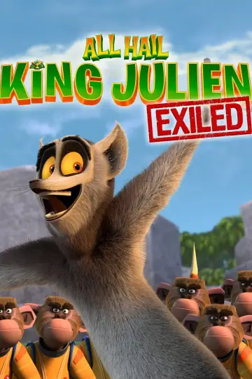Niech żyje Król Julian: Na wygnaniu plakat