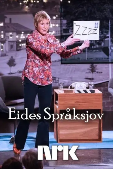 Eides språksjov plakat