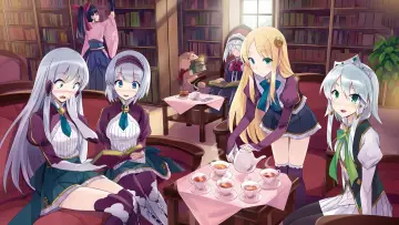 Zasłona do serialu "Isekai wa Smartphone to Tomo ni." #1589536