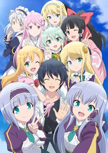 Plakat do serialu "Isekai wa Smartphone to Tomo ni." #1589562