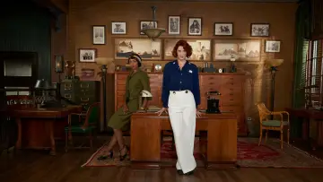 Zasłona к сериалу "Sprawy Frankie Drake" #1422998