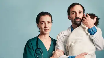 Zasłona к сериалу "Sob Pressão" #1393787