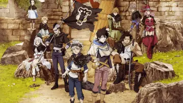 Zasłona к сериалу "Black Clover" #1366019