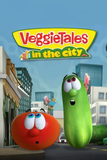 Warzywa w wielkim mieście plakat