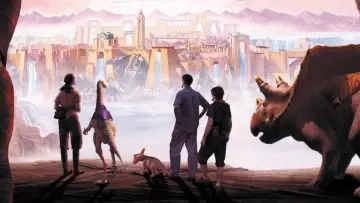 Zasłona do serialu "Dinotopia" #1854052