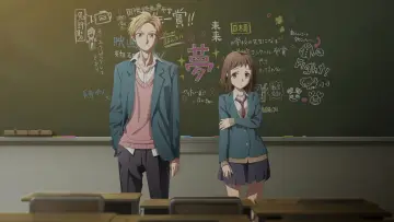 Zasłona к сериалу "Itsudatte Bokura no Koi wa 10 cm Datta" #1457968