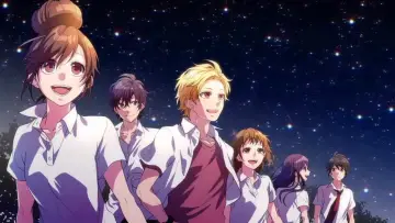 Zasłona к сериалу "Itsudatte Bokura no Koi wa 10 cm Datta" #1457971