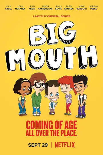 Plakat к сериалу "Big Mouth" #1304365