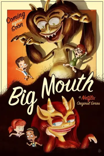 Plakat к сериалу "Big Mouth" #1304395