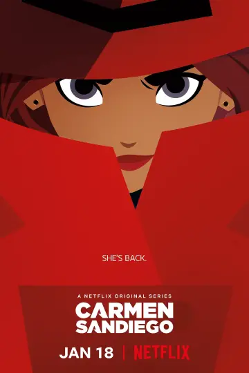 Plakat к сериалу "Carmen Sandiego" #1442721