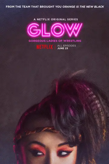 Plakat к сериалу "GLOW" #1404495