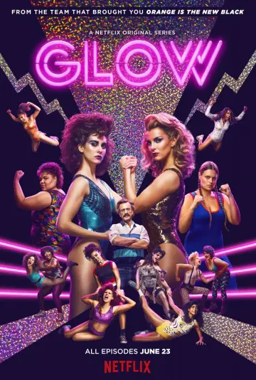 Plakat к сериалу "GLOW" #1404497