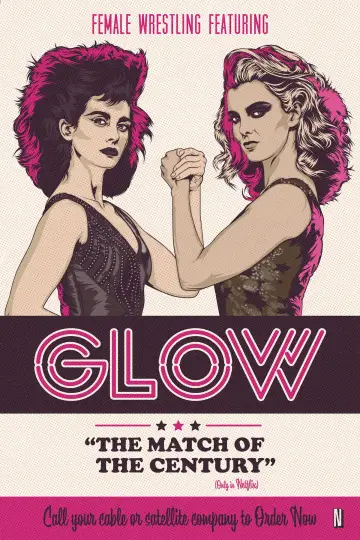Plakat к сериалу "GLOW" #1404513