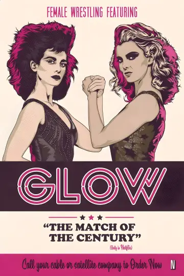 Plakat к сериалу "GLOW" #1404519
