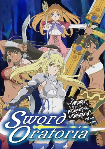 Plakat к сериалу "Dungeon ni Deai wo Motomeru no wa Machigatteiru Darou ka Gaiden: Sword Oratoria" #1505380