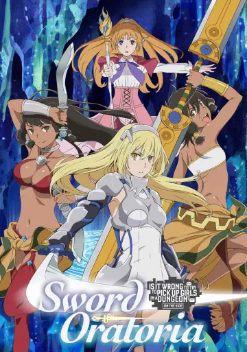 Plakat к сериалу "Dungeon ni Deai wo Motomeru no wa Machigatteiru Darou ka Gaiden: Sword Oratoria" #1505382