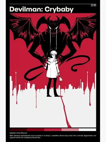 Plakat к сериалу "Devilman Crybaby" #1460396