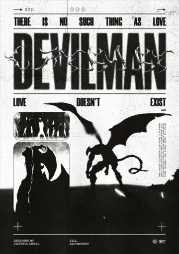 Plakat к сериалу "Devilman Crybaby" #1460406
