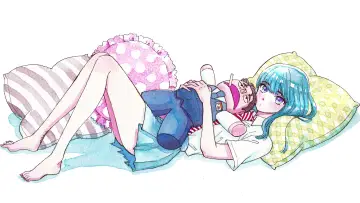 Zasłona к сериалу "Koi wa Ameagari no You ni" #1427117