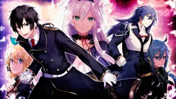 Zasłona к сериалу "Rokudenashi Majutsu Koushi to Akashic Records" #1455843