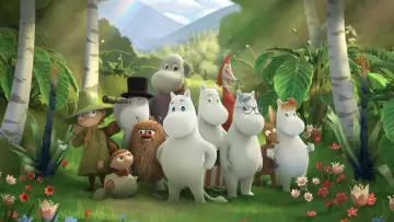 Zasłona к сериалу "Dolina Muminków" #1388965