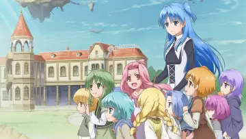 Zasłona do serialu "Shuumatsu Nani Shitemasu ka? Isogashii desu ka? Sukutte Moratte Ii desu ka?" #1750496