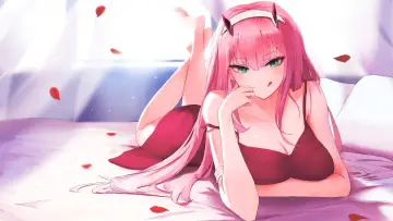 Zasłona к сериалу "Darling in the Franxx" #1381331