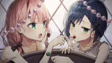 Zasłona к сериалу "Darling in the Franxx" #1381345