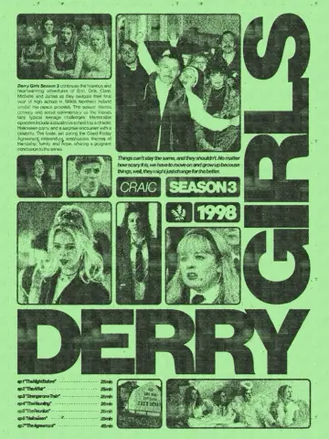 Plakat к сериалу "Derry Girls" #1428095